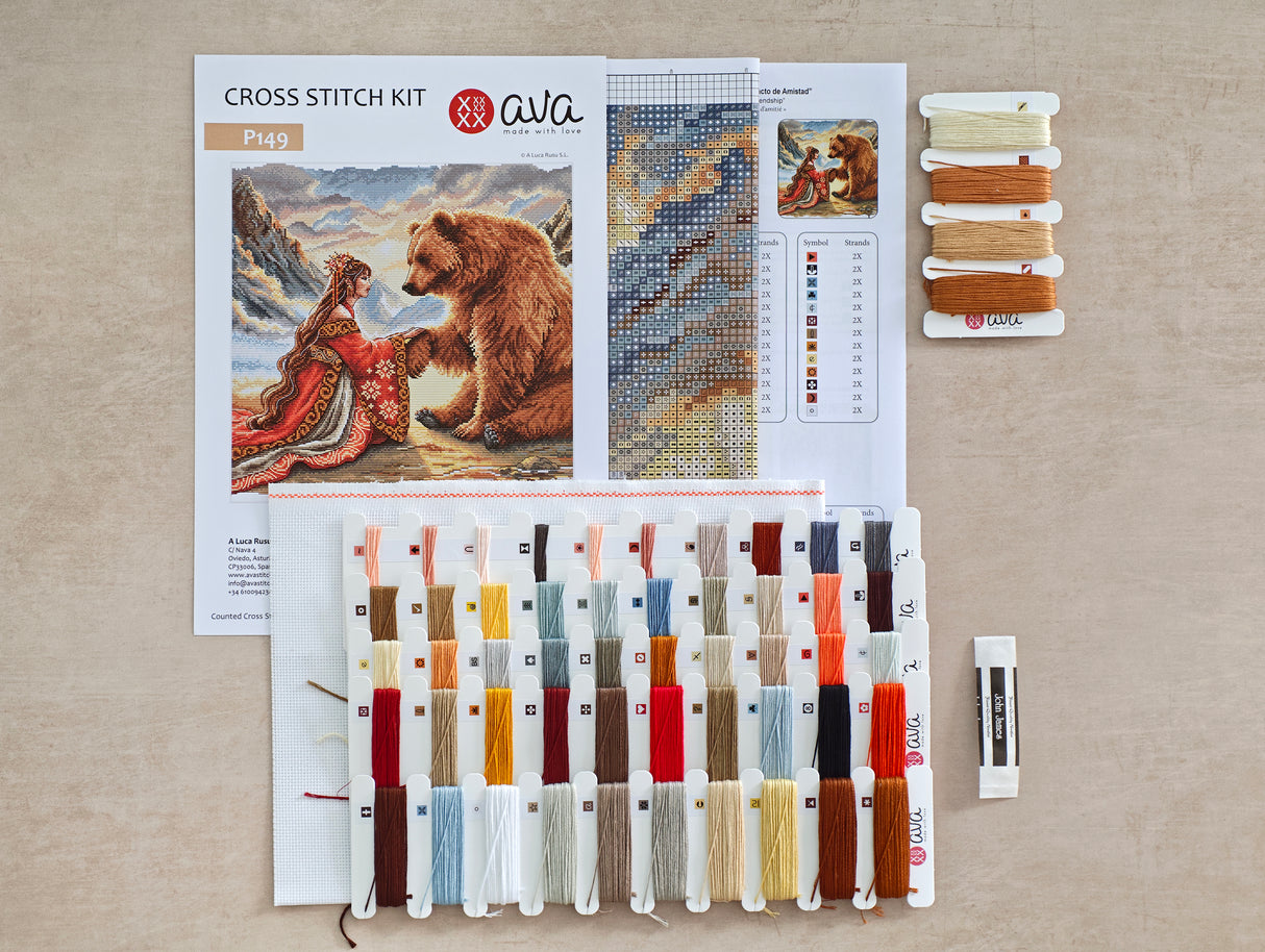 Friendship Pact – AVA Cross Stitch Kit P149