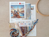 AVA Signature Collection P119 Atardecer en París – Kit de Punto de Cruz Contado
