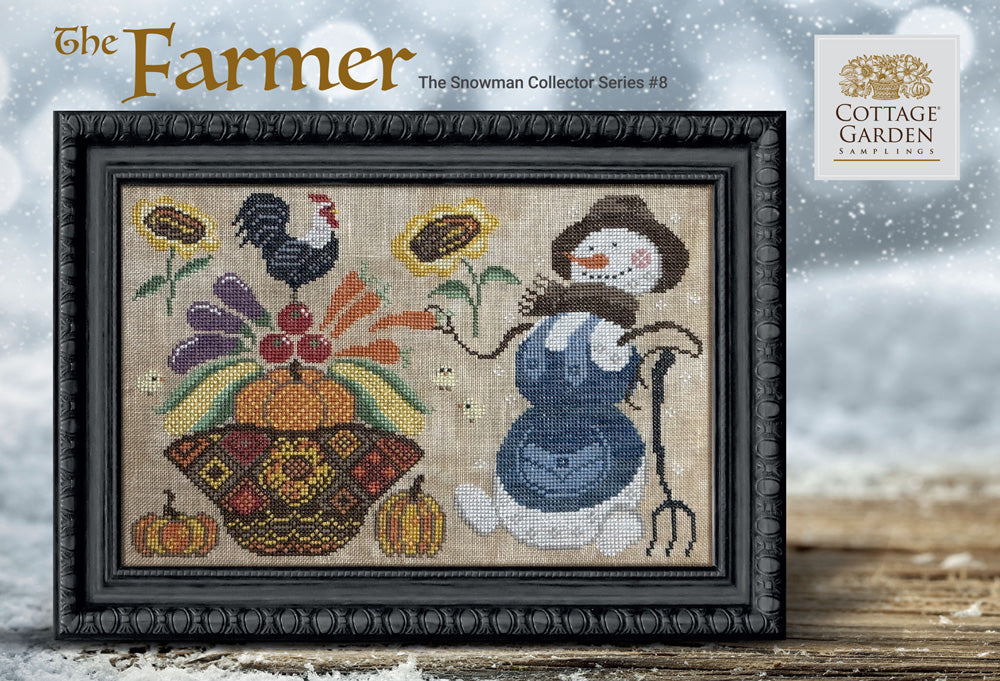 The Farmer - Gráfico Punto de Cruz - Cottage Garden Samplings