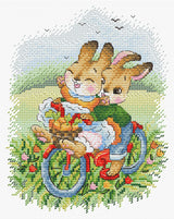 Cross stitch kit "With the Wind" SM-767 MP Studio