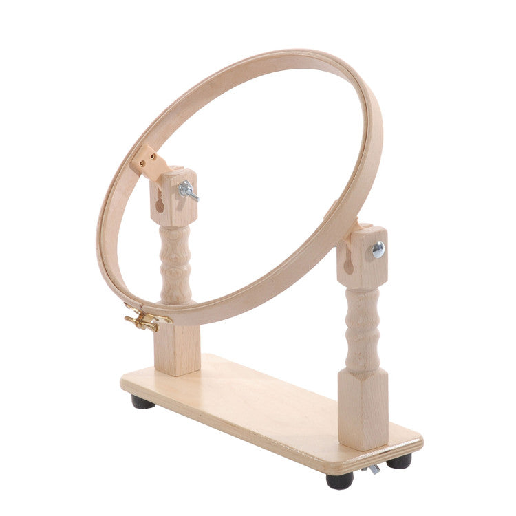Vista adicional de Soporte para bastidor Elbesee E/HTS82 – Aro con Soporte de Mesa de – Bastidor Práctico para Bordado 20 cm
