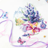 219-378 Mountain Lavender. Magic Needle Cross Stitch Kit