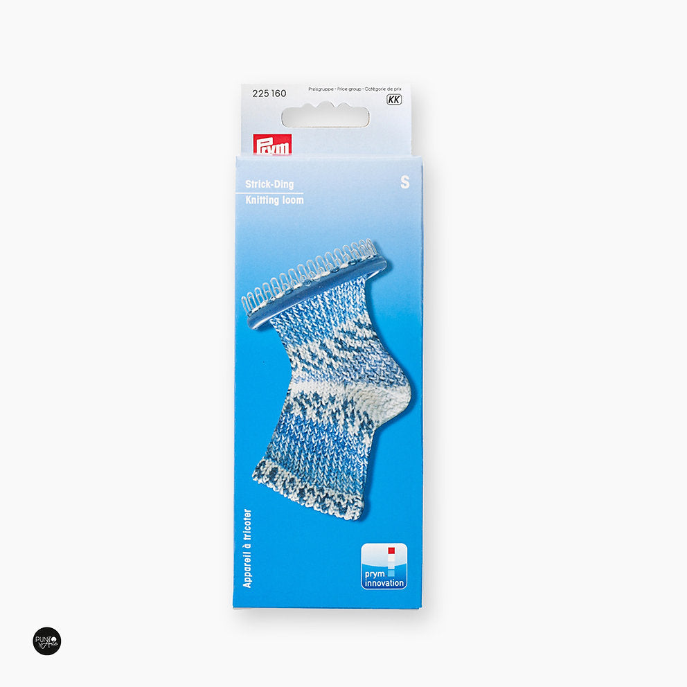 Métier à tisser Prym pour tricoter chaussettes, poignets et poignets - Taille S 225160