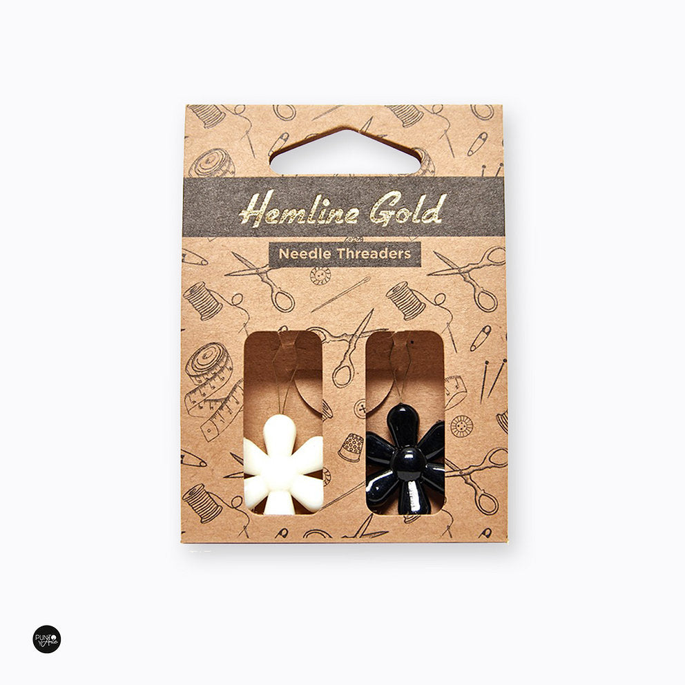 Hemline Gold 234.HG Needle Threader Pack: Ease and style for threading