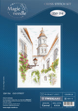 Kit de Punto de Cruz Magic Needle - Calle Antigua, 250-214