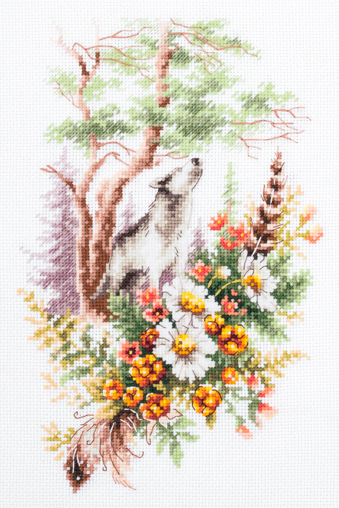 250-699 Spirit of the Summer Forest. Magic Needle Cross Stitch Kit