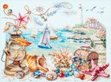 250-707 Coastal Breeze. Magic Needle Cross Stitch Kit
