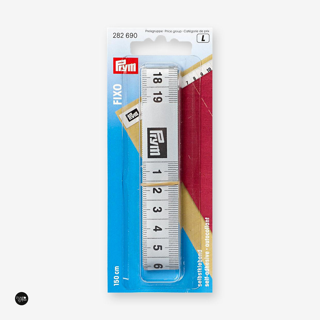 Fixo Self-Adhesive Tape Measure 150 cm - Prym 282690