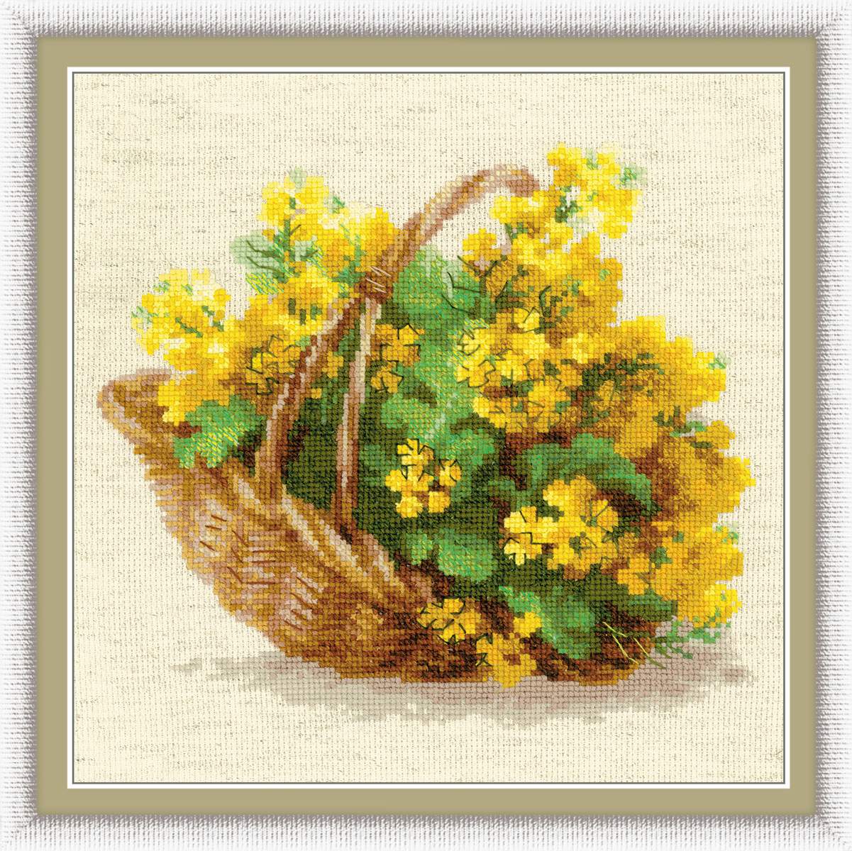 Cross Stitch Kit "Yellow Rapeseed" 1502