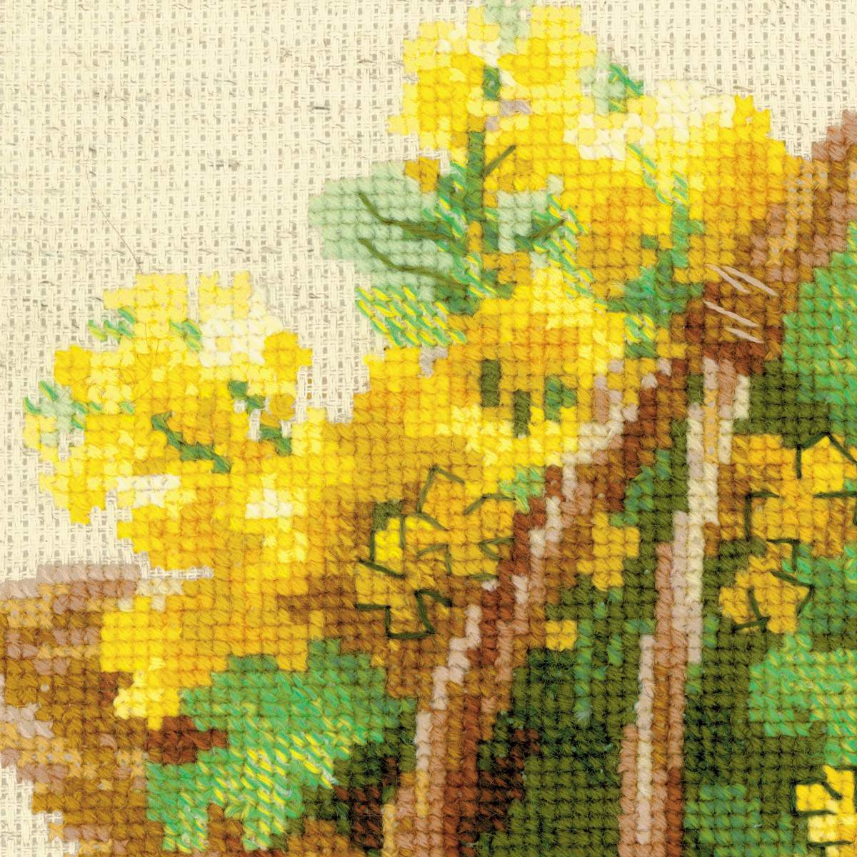 Cross Stitch Kit "Yellow Rapeseed" 1502