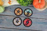 Kit de punto de cruz MP Studia ST-1075 – “Donuts de Halloween. Alfileres e imanes”