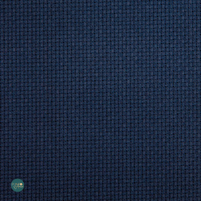Tela AIDA 16 ct color Navy de ZWEIGART 3251 589 para punto de cruz