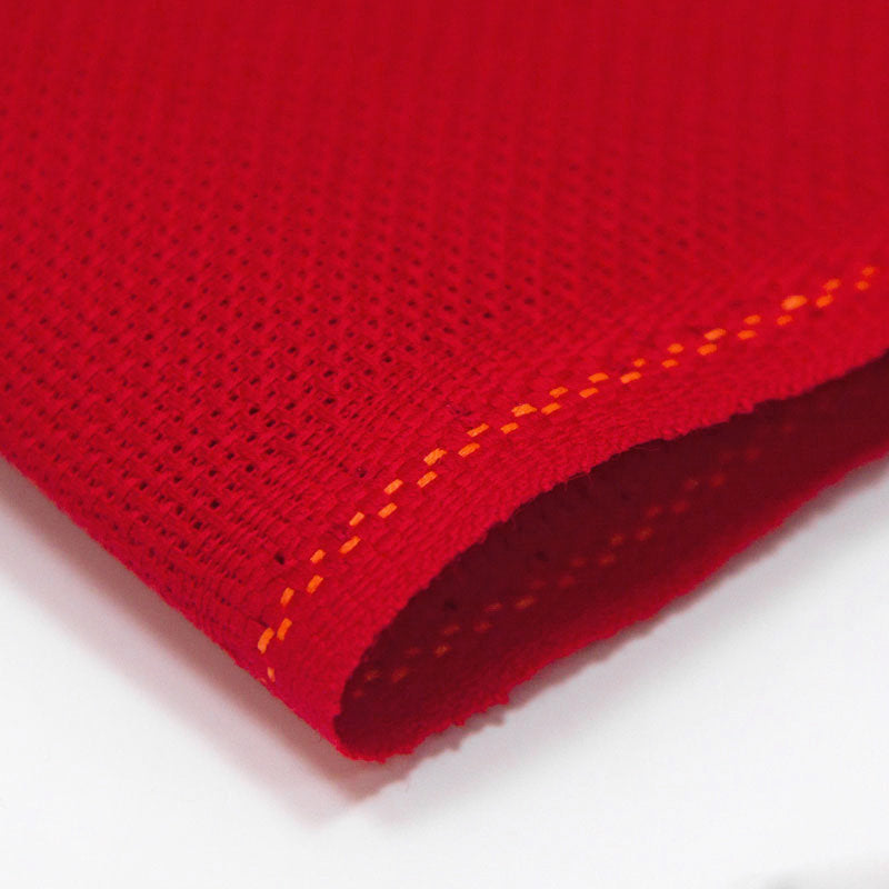Tela AIDA 16 ct Color Rojo 3251 954 ZWEIGART