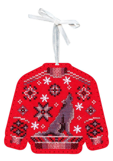 MP Studia ST-1099 Sweater with a Wolf