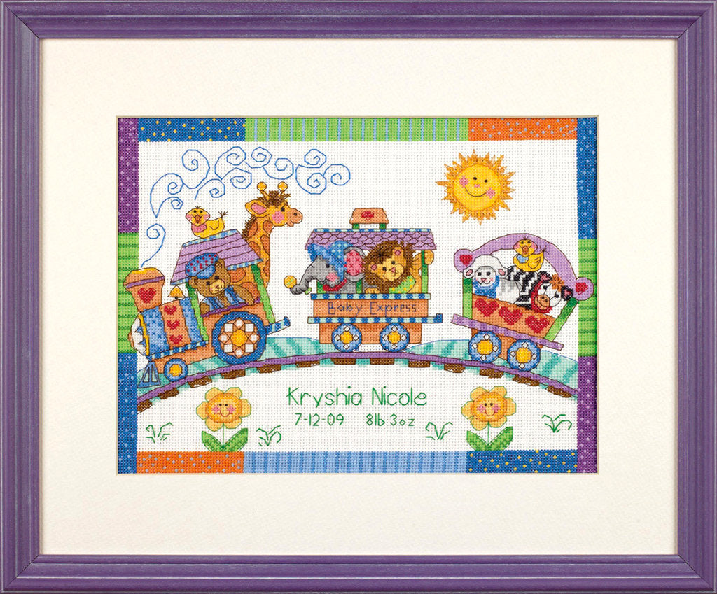 Natalicio. Train - 3428 Dimensions - Cross Stitch Kit