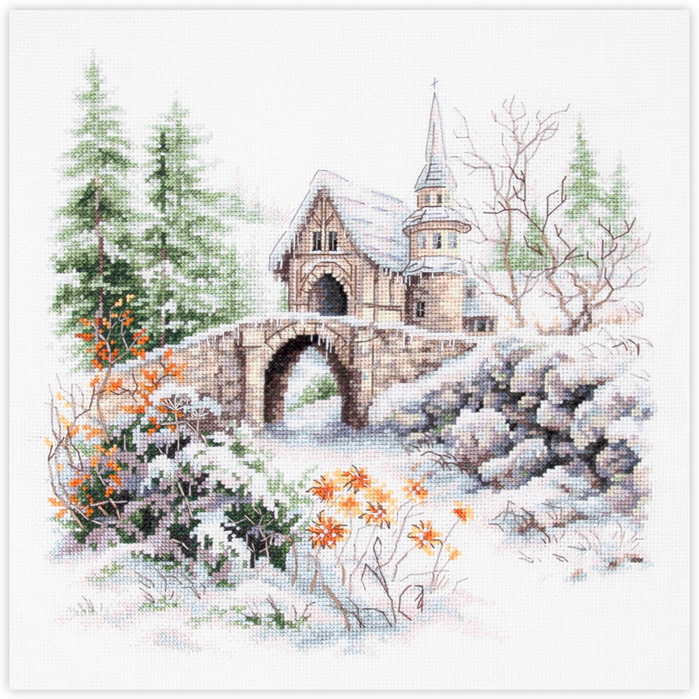 Kit de punto de cruz Magic Needle 350-743 – In Winter Dreams