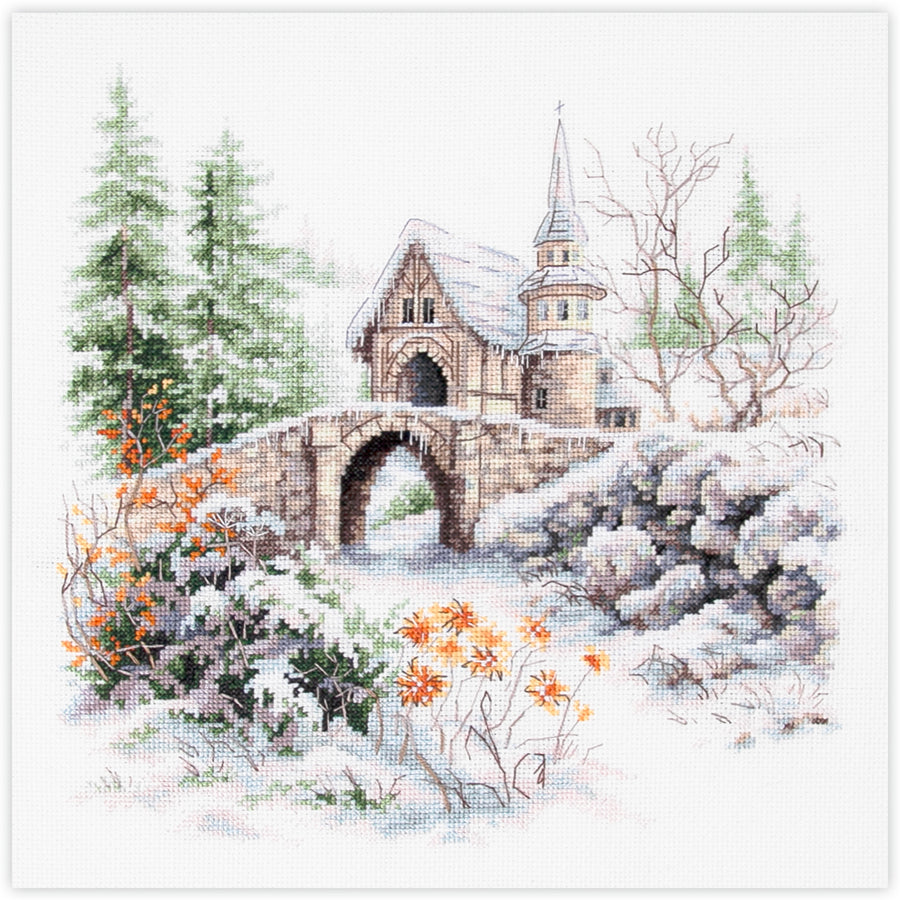 Kit de punto de cruz Magic Needle 350-743 – In Winter Dreams