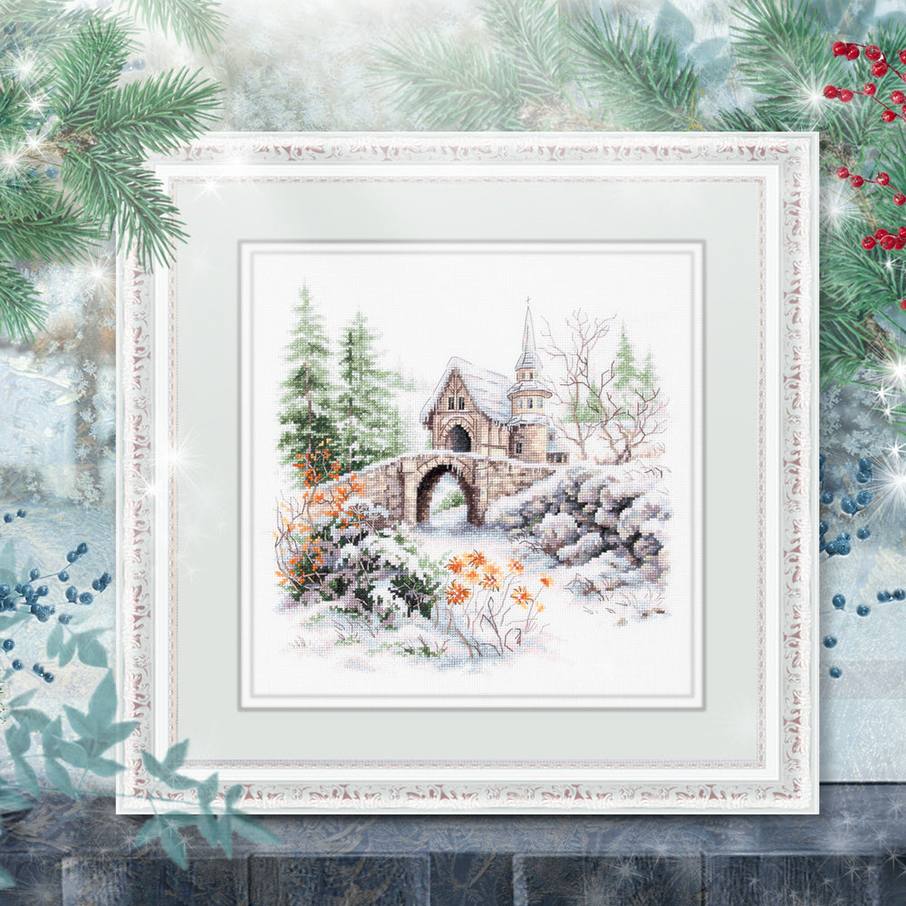 Kit de punto de cruz Magic Needle 350-743 – In Winter Dreams