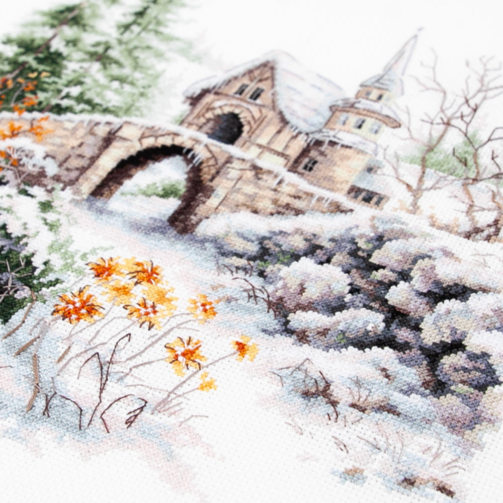 Kit de punto de cruz Magic Needle 350-743 – In Winter Dreams
