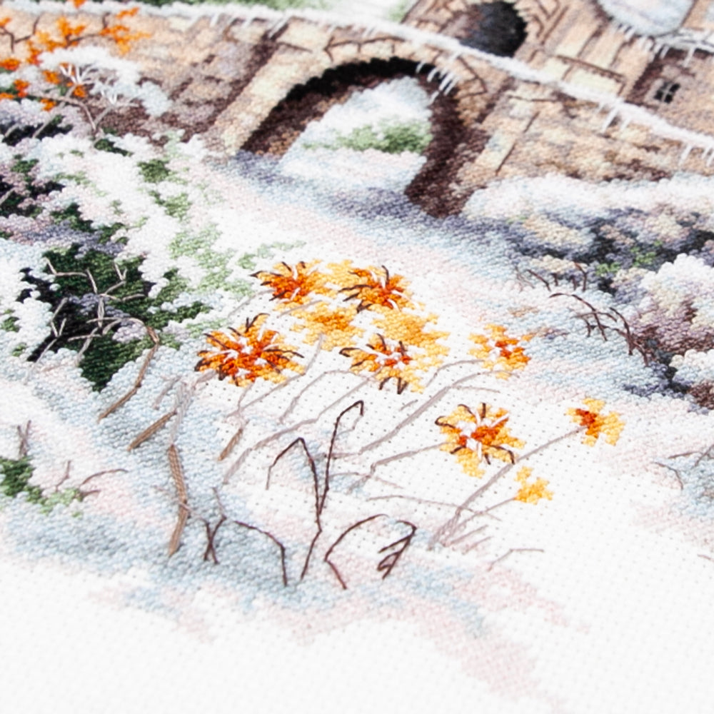 Kit de punto de cruz Magic Needle 350-743 – In Winter Dreams