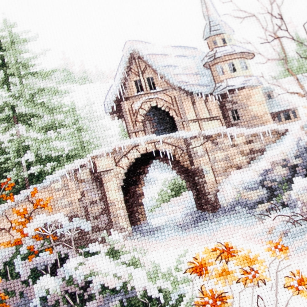 Kit de punto de cruz Magic Needle 350-743 – In Winter Dreams