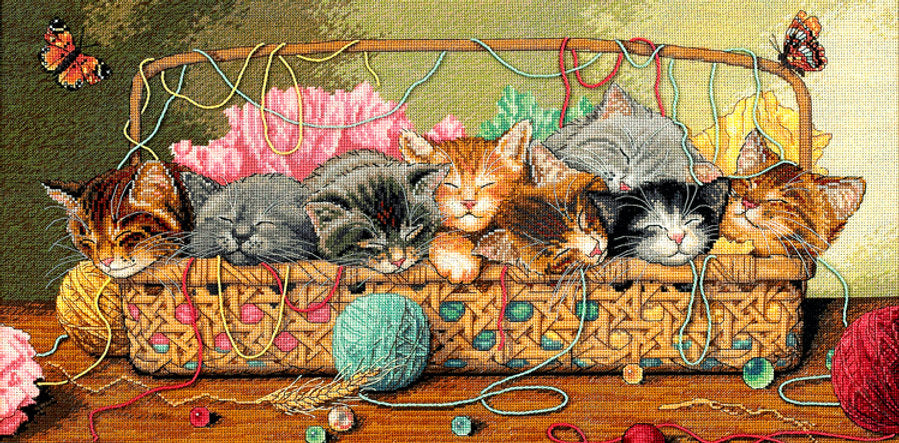 For Cats - 35184 Dimensions - Cross stitch kit