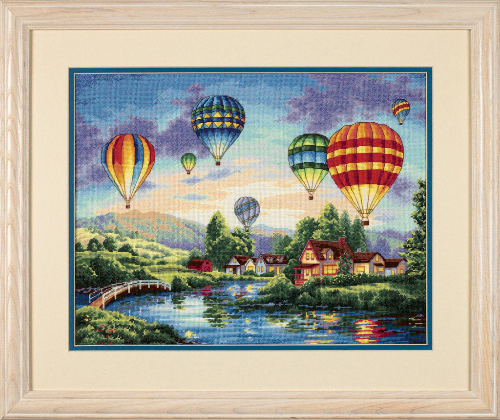 Balloon Glow - 35213 Dimensions - Kreuzstich-Set