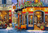 Romantic Restaurant Cross Stitch Kit - Dimensions Gold Collection 35224