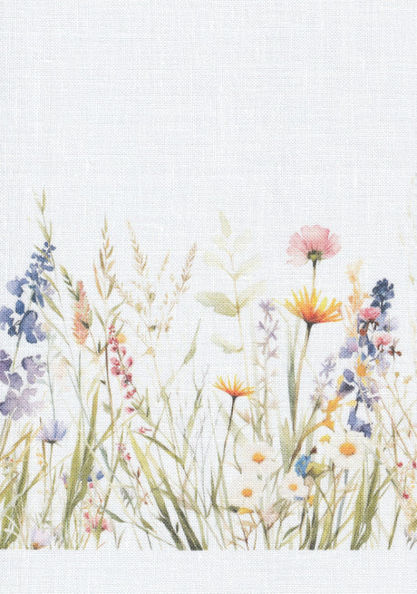Tela Belfast Zweigart 3609/90004 Wild Meadow vista vertical