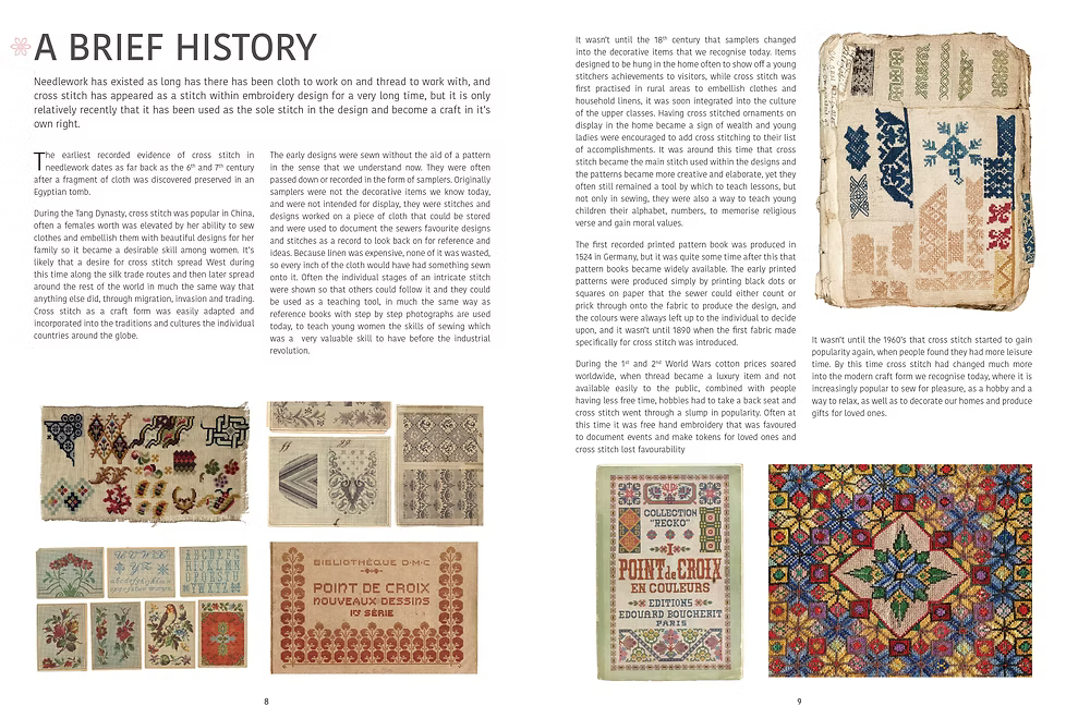 The Book of Cross Stitch – Durene Jones | Guía Esencial de Punto de Cruz