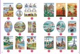 Revista Let's Travel – Durene Jones | Punto de Cruz de Paisajes del Mundo