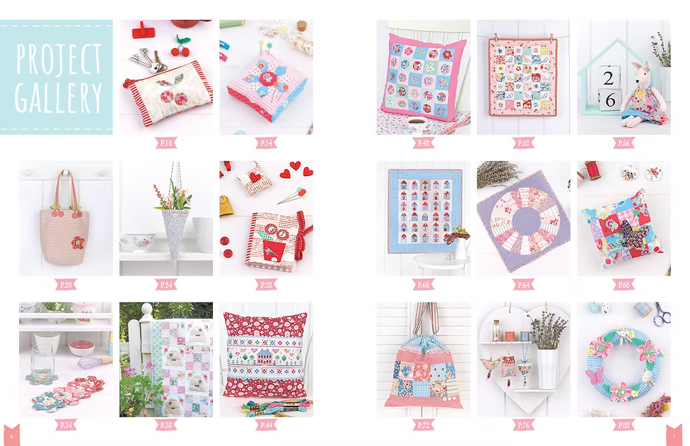 Home Sweet Home Sewing – Helen Philipps | 17 Proyectos de Patchwork y Costura