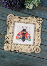 Cross stitch kit "Hawkmoth. Steampunk" SM-771 by MP Studia