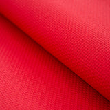 Tela AIDA Zweigart roja 14 ct con tijeras de bordado