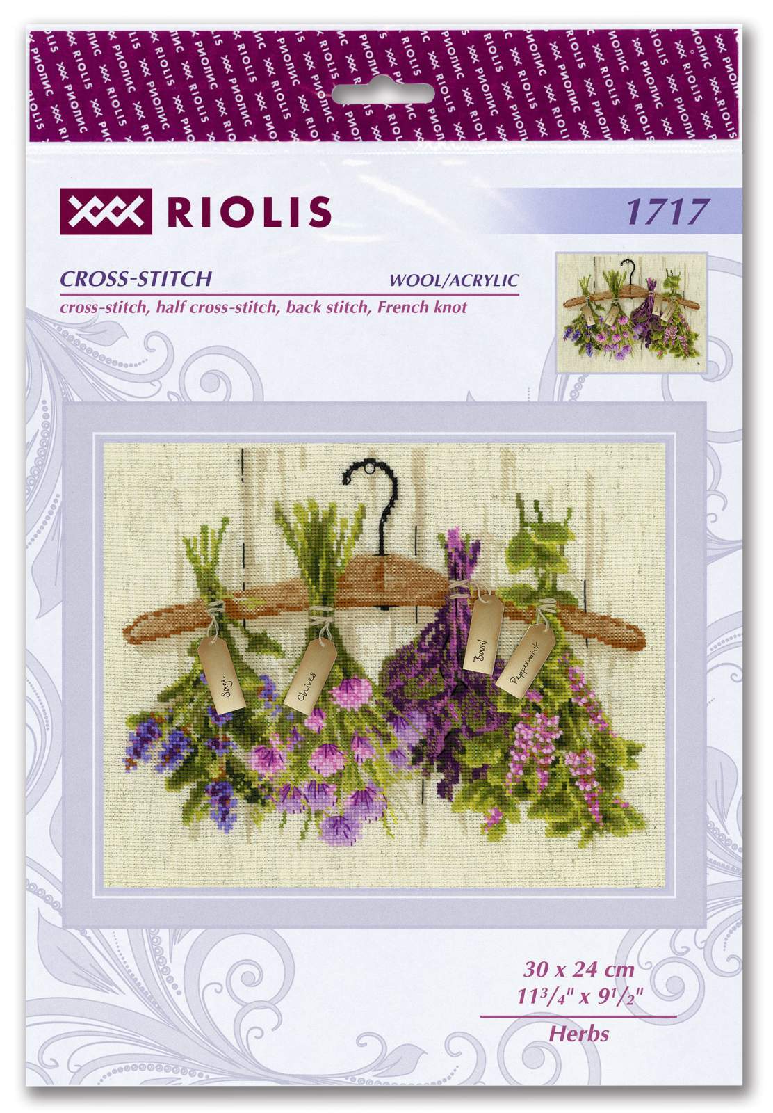 Cross Stitch Kit "Herbs" 1717