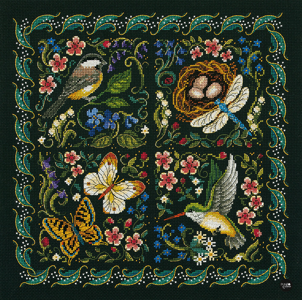 Nature's Gala - 3824 Dimensions - Cross Stitch Kit