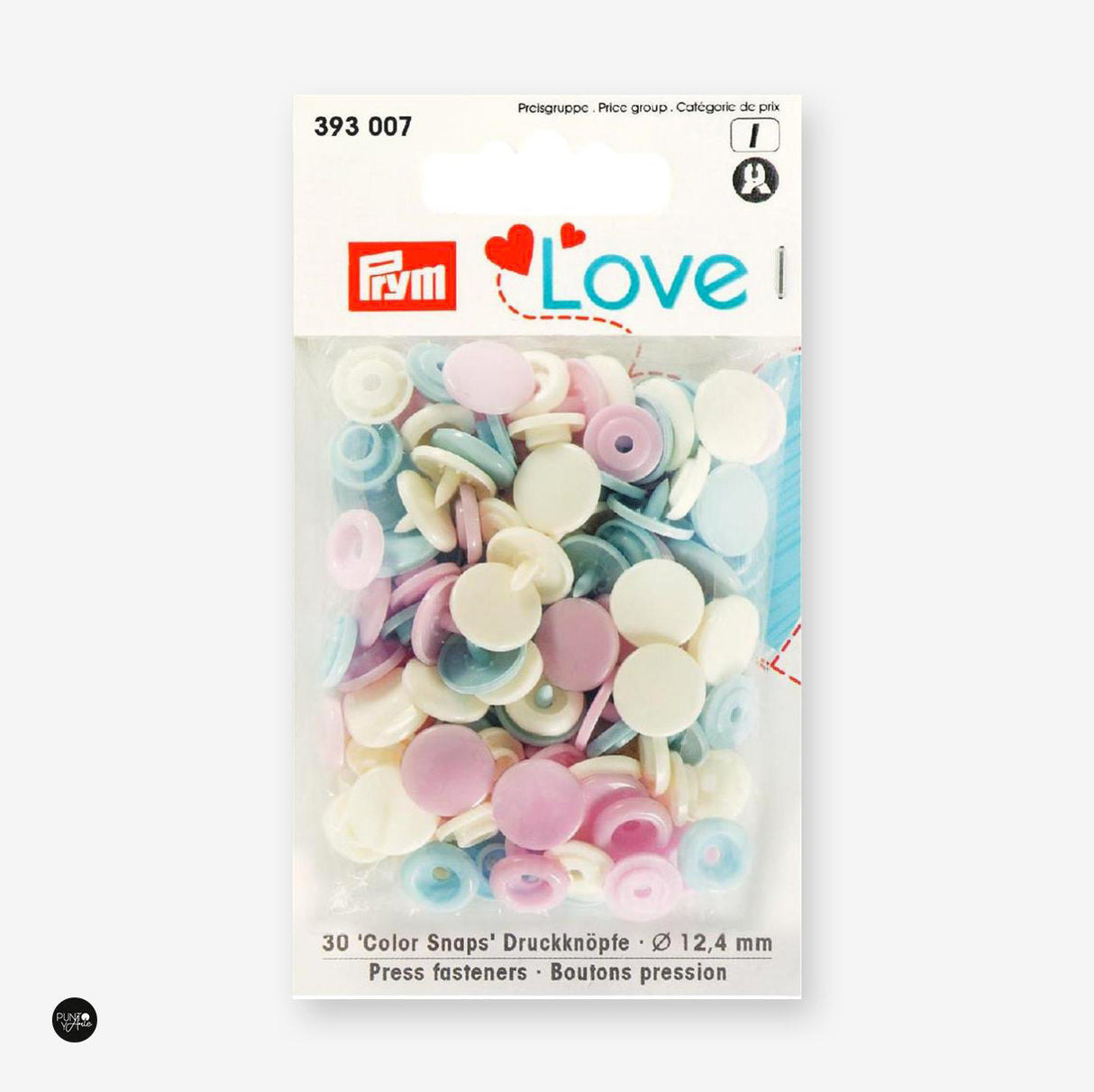 Boutons Pression Ou Pressions 12,44 mm - Prym Love 393007