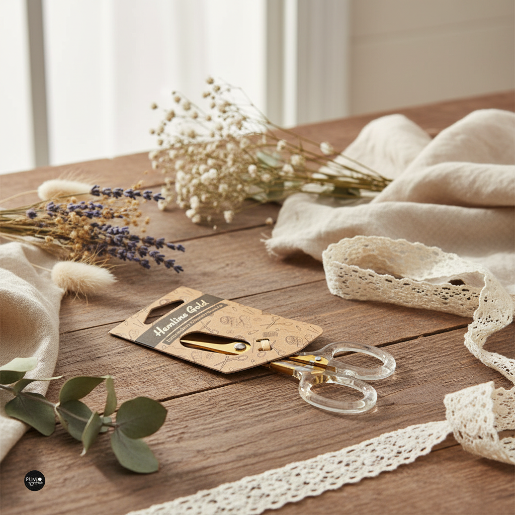 Tijeras de Bordar Hemline Gold: Precisión y estilo en tus proyectos de bordado