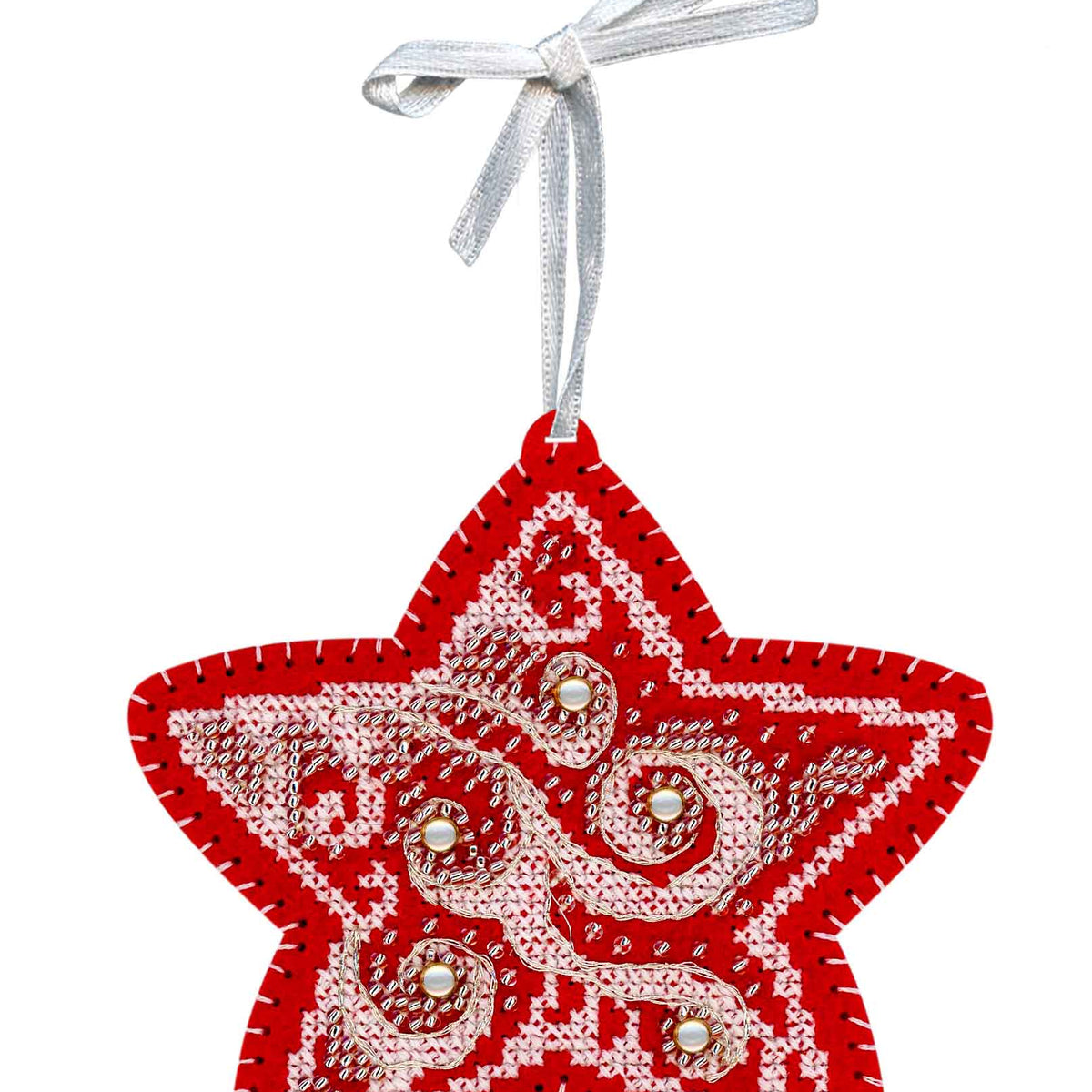 MP Studia ST-1092 Frost Patterns bead embroidery kit. Little Star ...