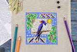 MP Studia SNV-972 Cross Stitch Kit – Mini Sampler “Summer Composition”