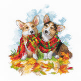 Cross Stitch Embroidery Kit - "Ready for Autumn" - Riolis
