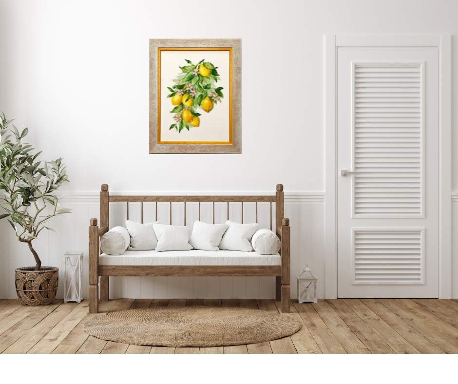 Kit de Bordado de Punto de Cruz - "Bright Lemons" - Riolis 2054 - Punto y Arte