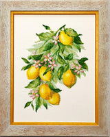 Cross Stitch Embroidery Kit - "Bright Lemons" - Riolis 2054