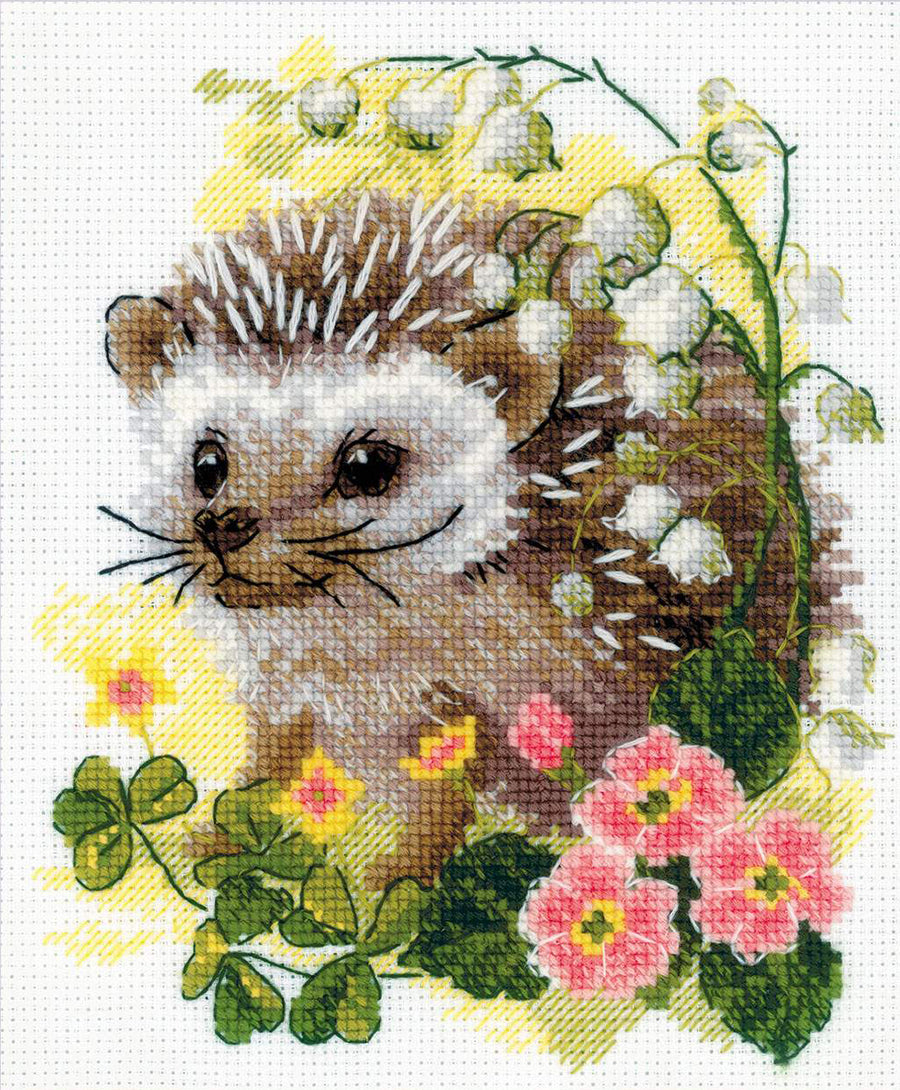Kit de Bordado de Punto de Cruz - "Forest Dweller" - Riolis 2093 - Punto y Arte