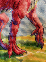 Cross Stitch Embroidery Kit - "Your Mighty Dragon" - Riolis 2127