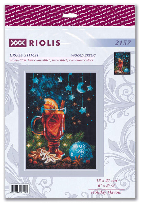 Kit au point de croix - "Arôme festif" - Riolis 2157