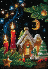 Cross Stitch Kit - "Gingerbread Tale" - Riolis 2165