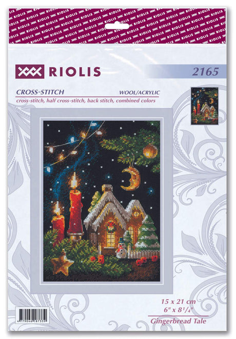 Cross Stitch Kit - "Gingerbread Tale" - Riolis 2165