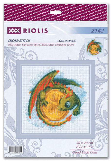 Cross Stitch Kit - "Lucky Coin" - Riolis 2142