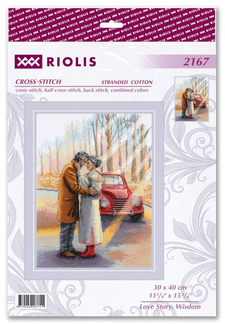 Kit de Punto de Cruz - "Historia de Amor. Sabiduría" - Riolis 2167